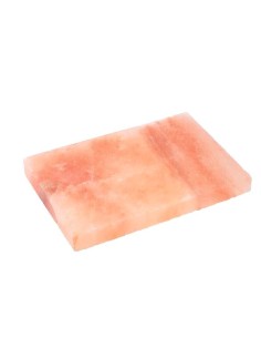 PIASTRE COTTURA PIETRA: vendita online PIASTRA SALE ROSA PER COTTURA CM. 20X30 GRANDE SENZA BASE in offerta