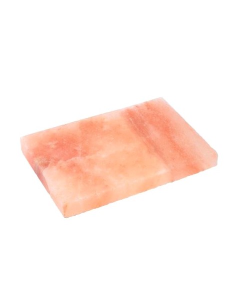 PIASTRE COTTURA PIETRA: vendita online PIASTRA SALE ROSA PER COTTURA CM. 20X30 GRANDE SENZA BASE in offerta