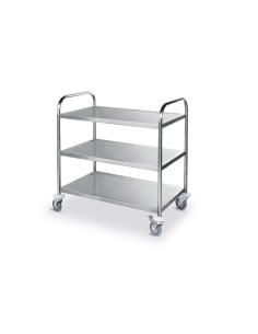 CARRELLI: vendita online CARRELLO PORTAVIVANDE 3 PIANI CM.91X59X95H INOX HENDI in offerta