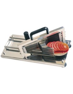 GRATTUGIE-TAGLIAVERDURE-CUTTER: vendita online AFFETTA POMODORI INOXCM.44,8X21,8X22,7 in offerta