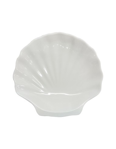 VASSOI-TAGLIERI: vendita online COPPA CONCHIGLIA CM.33X31 MELAMINA BIANCO in offerta