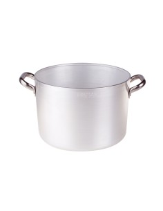 ALLUMINIO MM.3: vendita online CASSERUOLA ALTISSIMA IN ALLUMINIO 3MM CM.40 H.26 L.32 CON 2 MANIGLIE AGNELLI in offerta