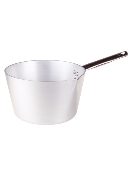 ALLUMINIO MM.3: vendita online CASSERUOLA CONICA ALTA IN ALLUMINIO DIAMETRO Ø CM.18 CON 1 MANICO AGNELLI in offerta