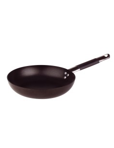 AL-BLACK: vendita online PADELLA SVASATA AL-BLACK CM.24 H,6,5 IN ALLUMINIO CON MANICO NERO BALDASSARE AGNELLI in offerta