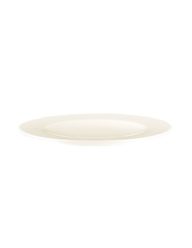 PIATTI: vendita online PIATTO PIANO DIAMANT CM.26 SELTMANN PORCELLANA CREMA in offerta