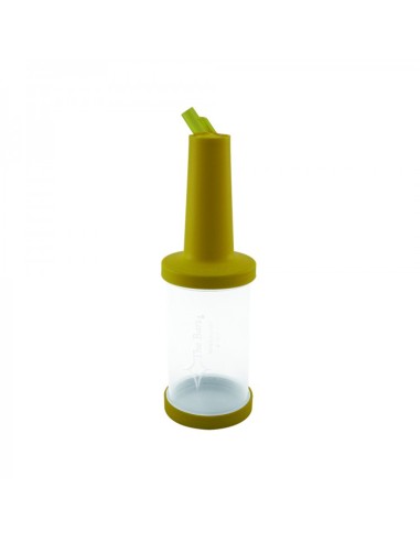 DOSATORI-DISPENSER: vendita online SPEED BOTTLE LT.1 SUCCHI E SALSA GETTO RAPIDO GIALLO in offerta