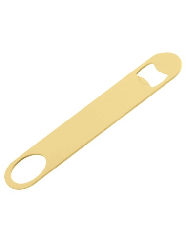 APRIBOTTIGLIE: vendita online APRIBOTTIGLIE CM.18X4 ORO INOX in offerta