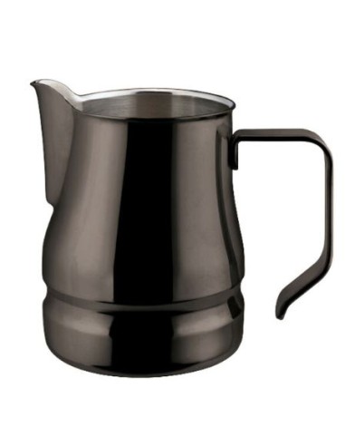 LATTIERE-TEIERE-CAFFETTIERE: vendita online EVOLUTION LATTIERA PLACCATO NERO TZ.6 INOX ILSA in offerta