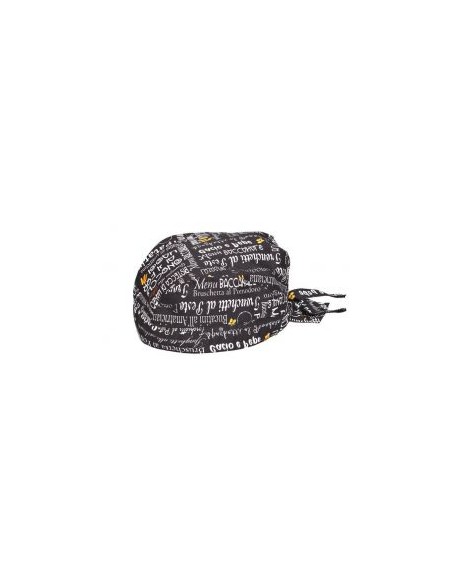 BANDANE: vendita online BANDANA CUOCO MENU in offerta