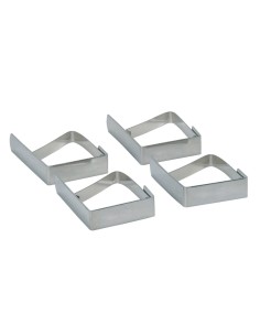 ACCESSORI: vendita online 4 FERMATOVAGLIE EVA INOX INOSSIDABILE KAUFGUT in offerta 2