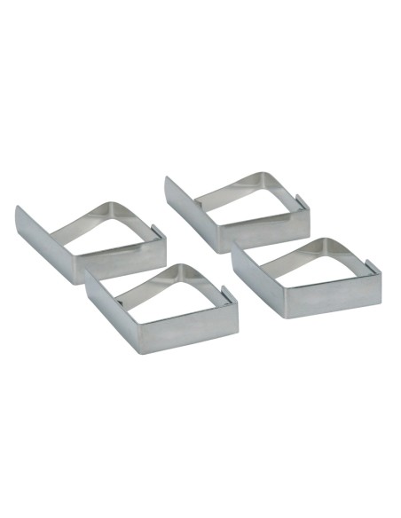 ACCESSORI: vendita online 4 FERMATOVAGLIE EVA INOX INOSSIDABILE KAUFGUT in offerta