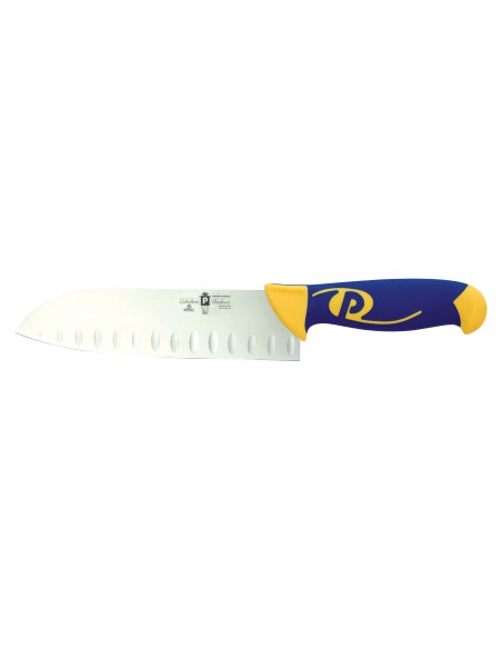 DOPPIA INIEZIONE: vendita online COLTELLO GIAPPONESE SANTOKU ALVEOLATO IMPERIALE 18 CM COLTELLERIE PAOLUCCI in offerta