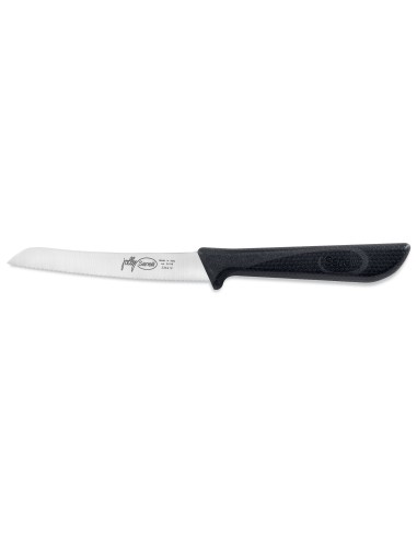 COLTELLERIA: vendita online COLTELLO POMODORO CM.12 MICROSEGHETTATO NERO in offerta