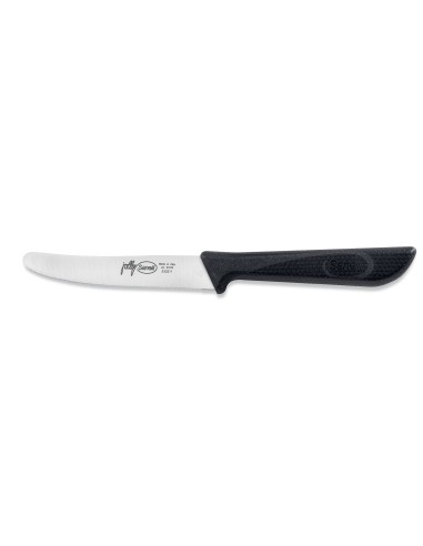 COLTELLERIA: vendita online COLTELLO TAVOLA CM.11 MICROSEGHETTATO NERO in offerta