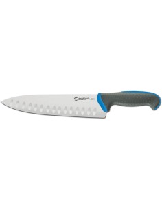 TECNA: vendita online COLTELLO TRINCIANTE ALVEOLATO TECNA BLU 24 CM AMBROGIO SANELLI in offerta