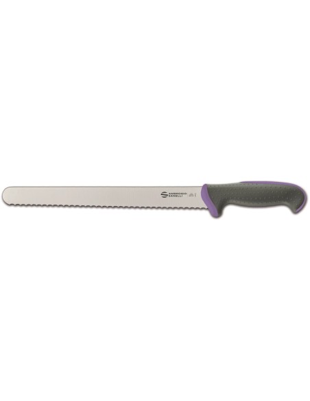 TECNA: vendita online COLTELLO PANETTIERE TECNA VIOLA 28 CM AMBROGIO SANELLI in offerta