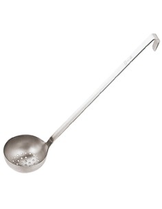 MESTOLAME: vendita online MESTOLO FORATO UNIPEZZO CM8 INOX in offerta 2
