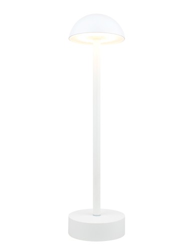 LAMPADE DA TAVOLO: vendita online LARIO LAMPADA CORDLESS A LED COLOR BIANCO SATINATO in offerta