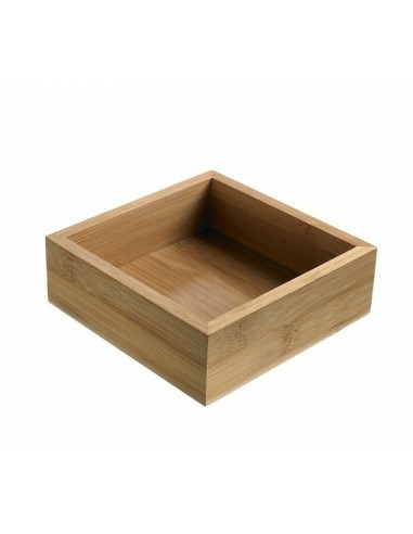 VASSOI-TAGLIERI: vendita online BAMBOO CONTENITORE BUFFET CM.15,3X15,3X5H in offerta