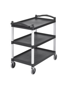 CARRELLI: vendita online CARRELLO DI SERVIZIO CAMBRO 3 RIPIANI 102 X 54 X ALTEZZA 95 CM in offerta