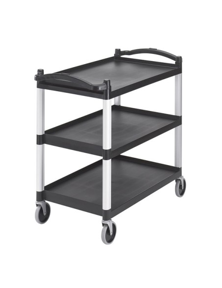 CARRELLI: vendita online CARRELLO DI SERVIZIO CAMBRO 3 RIPIANI 102 X 54 X ALTEZZA 95 CM in offerta
