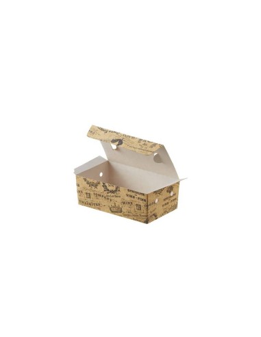 CONTENITORI: vendita online CONFEZIONE 25 VINTAGE BOX FRITTI CM.21X14X10,3 in offerta