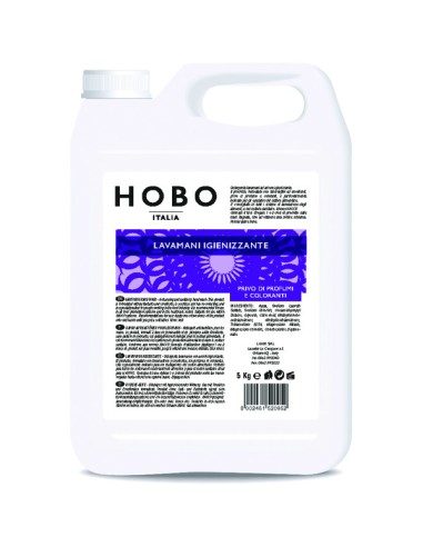 DETERGENTI: vendita online HOBO LAVAMANI IGIENIZZANTE KG.5 HACCP in offerta