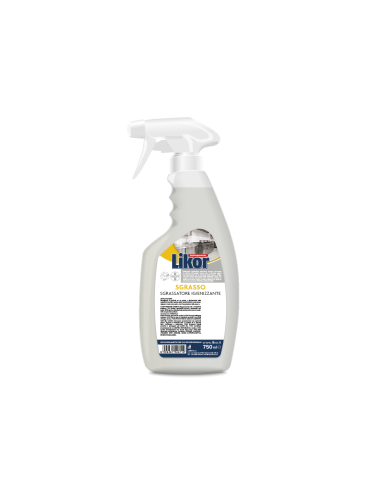 DETERGENTI: vendita online LIKOR SGRASSO SGRASSATORE IGIENIZZANTE ML.750 HACCP PH.10,5 in offerta