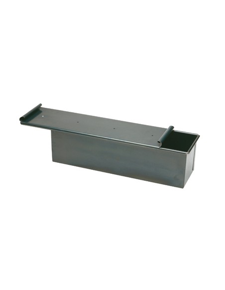 STAMPI E TAGLIAPASTA: vendita online FORMA PER PAN CARRÈ IN FERRO BLU CON COPERCHIO CM30X10 H10 AGNELLI in offerta