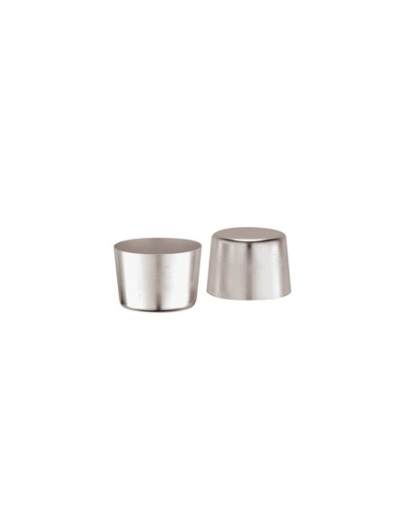 STAMPI-TAGLIAPASTA: vendita online FORMA CREME CARAMEL CF 6 ALLUMINIO CM 6 H5 in offerta