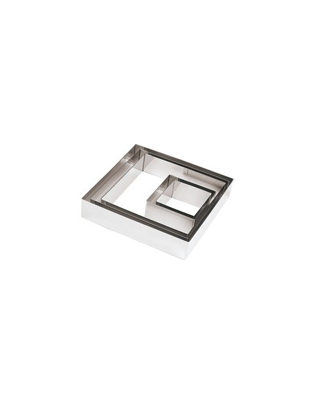 STAMPI-TAGLIAPASTA: vendita online QUADRATO ACCIAIO CM22X22 H4,5 PADERNO in offerta