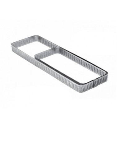 STAMPI-TAGLIAPASTA: vendita online FASCIA INOX MICROFORATA RETTANGOLARE CON ANGOLI TONDI CM.190X80X20 in offerta