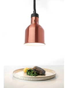 ACCESSORI: vendita online LAMPADA TERMICA CILINDRICA REGOLABILE CM.70/ 150 250 WATT - RAME, HENDI in offerta