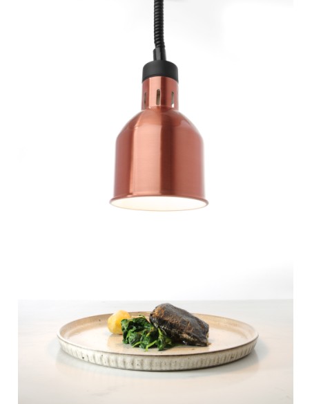 ACCESSORI: vendita online LAMPADA TERMICA CILINDRICA REGOLABILE CM.70/ 150 250 WATT - RAME, HENDI in offerta