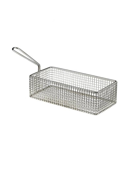 FINGER FOOD ACCIAIO: vendita online CESTELLO ACCIAIO INOX CM.21X10X6H in offerta