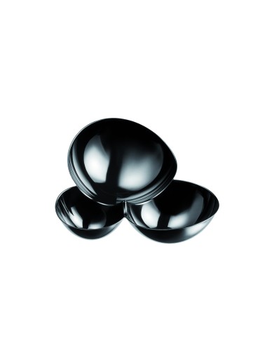 FINGER FOOD PLASTICA: vendita online MOLECOLA COPPETTA CONFEZIONE 25 PZ. NERO 100CC in offerta