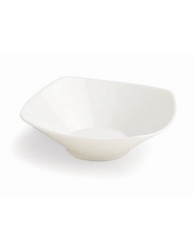 FINGER FOOD PORCELLANA: vendita online CIOTOLA SQUARE MINIPARTY CM 14X14 H5 BIANCO TOGNANA PORCELLANE in offerta