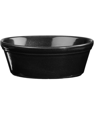 FINGER FOOD PORCELLANA: vendita online PIROFILA OVALE NERO 45 CL CHURCHILL in offerta