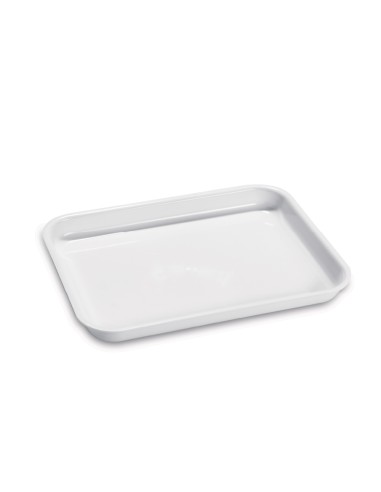 PIATTI: vendita online PIATTO ESPOSIZIONE IN PLAST. BIANCO 44,5 X 33,5 CM in offerta