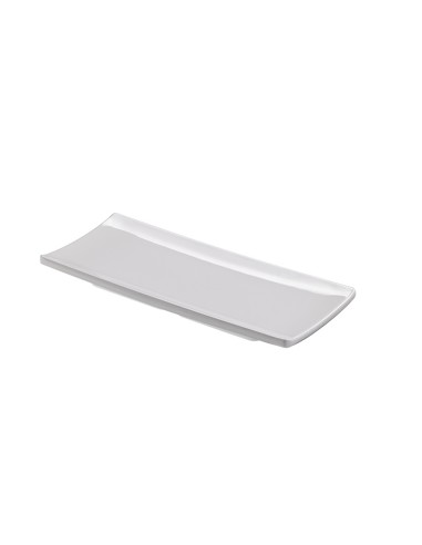 VASSOI-TAGLIERI: vendita online LE PERLE VASSOIO RETTANGOLARE CM.24X10X2 BIANCO IN MELAMINA LEONE in offerta