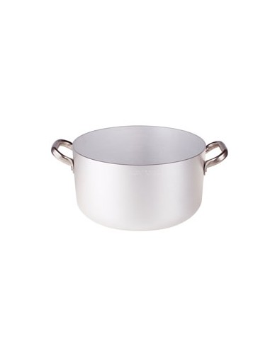 ALLUMINIO: vendita online CASSERUOLA ALTA ALLUMINIO 3MM CM.60 H.34 LT.90 2 MANIGLIE in offerta