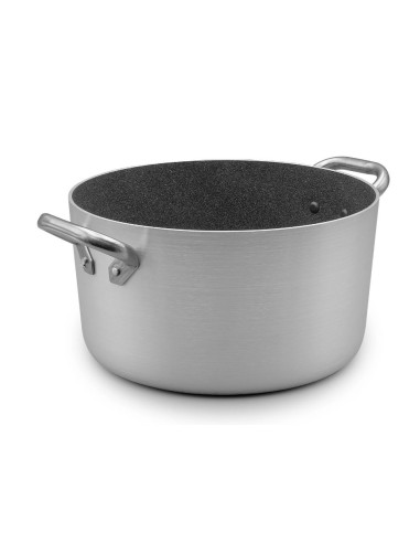 ALLUMINIO: vendita online SHARK SKIN CASSERUOLA ALTA CM.40 MM.3 ALLUMINIO 2 MANICI in offerta