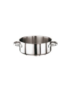SERIE 1000: vendita online CASSERUOLA BASSA 2 MANIGLIE SERIE 1000 Ø 28 CM IN ACCIAIO INOX PADERNO in offerta