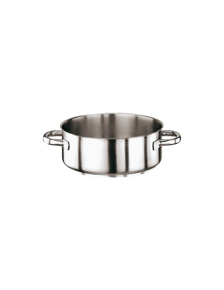 SERIE 1000: vendita online CASSERUOLA BASSA 2 MANIGLIE SERIE 1000 Ø 28 CM IN ACCIAIO INOX PADERNO in offerta