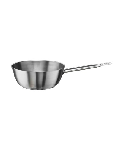 ACCIAIO: vendita online TENDER CASSERUOLA CONICA INOX 18/10 CM.16 H.6 LT.1 1 MANICO in offerta