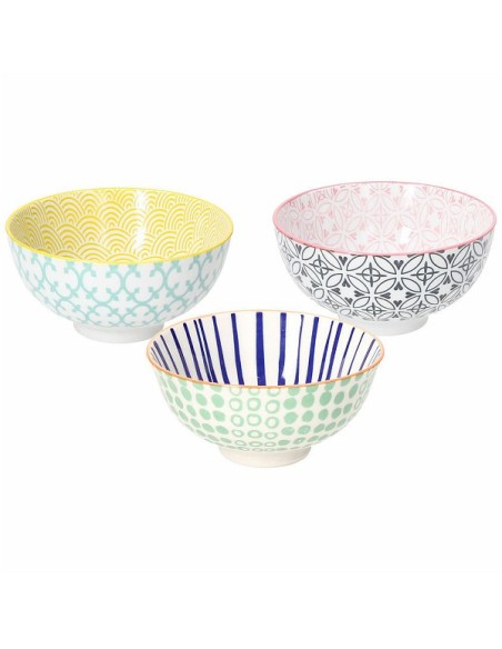 INSALATIERE-CIOTOLE-COPPETTE: vendita online COPPETTA BARCELLONA CM.12 MULTICOLOR 300CC TOGNANA in offerta