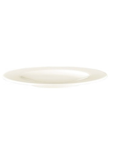 PIATTI: vendita online PIATTO PIANO DIAMANT CM.17 SELTMANN PORCELLANA CREMA in offerta