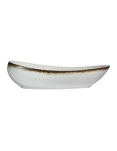 PIATTI: vendita online PIATTO FONDO OVALE ONDA CM.30X18,5X8 PORCELLANA FADE in offerta