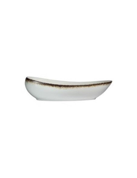 PIATTI: vendita online PIATTO FONDO OVALE ONDA CM.30X18,5X8 PORCELLANA FADE in offerta