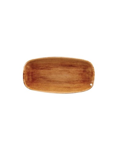 PIATTI: vendita online PIATTO RETTANGOLARE CHURCHILL STONECAST PATINA VINTAGE COPPER PORCELLANA in offerta